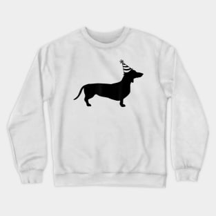 Dachshund Birthday Wiener Dog Party Tee Crewneck Sweatshirt